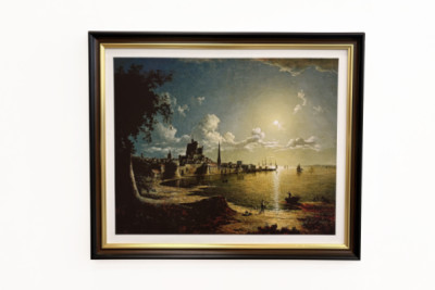 Moonlight Scene, Southampton, 1820 - Sebastian Pether
