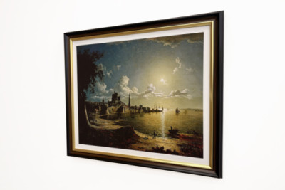 Moonlight Scene, Southampton, 1820 - Sebastian Pether