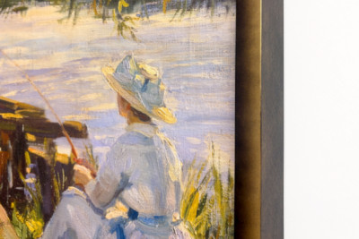Fiske, Bokplate - Wilfred Gabriel de Glehn