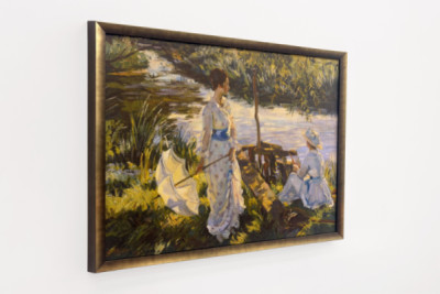 Fiske, Bokplate - Wilfred Gabriel de Glehn