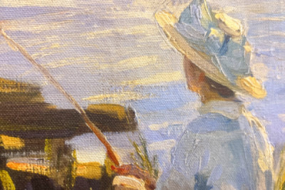 Fiske, Bokplate - Wilfred Gabriel de Glehn