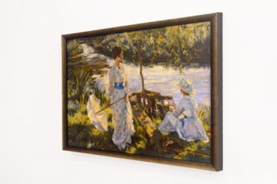Fiske, Bokplate - Wilfred Gabriel de Glehn