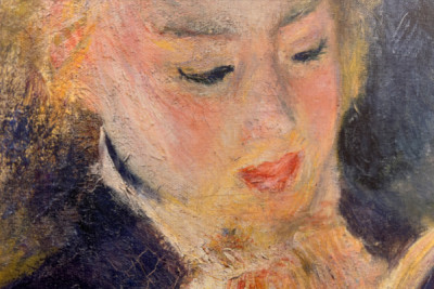Lesende jente, 1874 - Pierre-Auguste Renoir