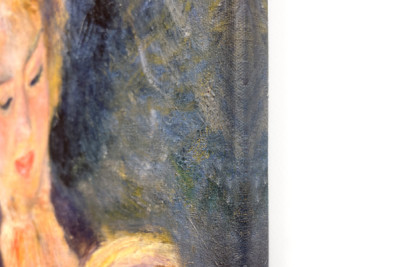 Lesende jente, 1874 - Pierre-Auguste Renoir