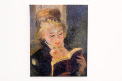 Lesende jente, 1874 - Pierre-Auguste Renoir