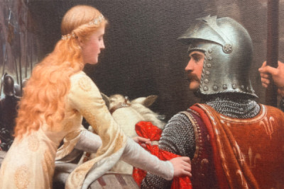 Engelsk: Godspeed - Edmund Leighton