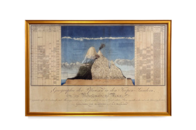Plantenes geografi i tropiske land, en studie av Andesfjellene, tegnet av Schoenberger og Turpin, trykt av Langlois, Paris - Baron Friedrich Alexander von Humboldt