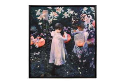 Nellik, lilje, lilje, rose - John Singer Sargent