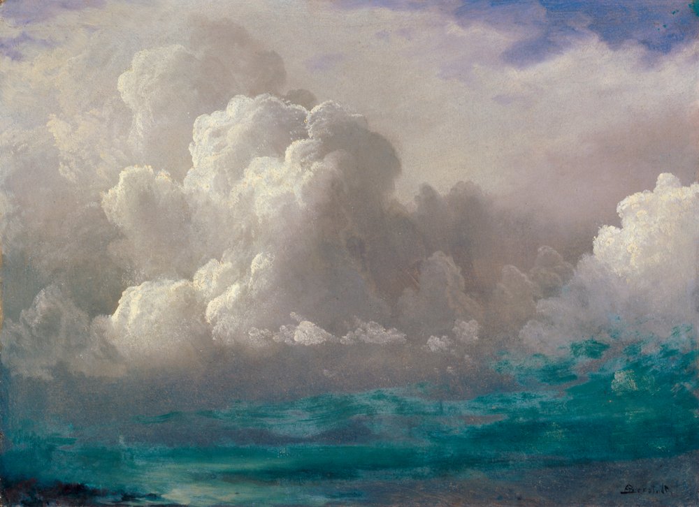 Stormskyer av Albert Bierstadt