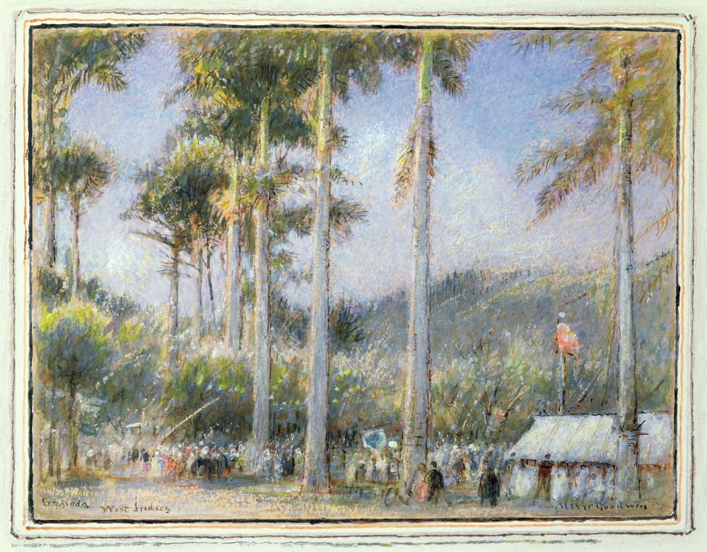 Grenada, Vestindia av Albert Goodwin