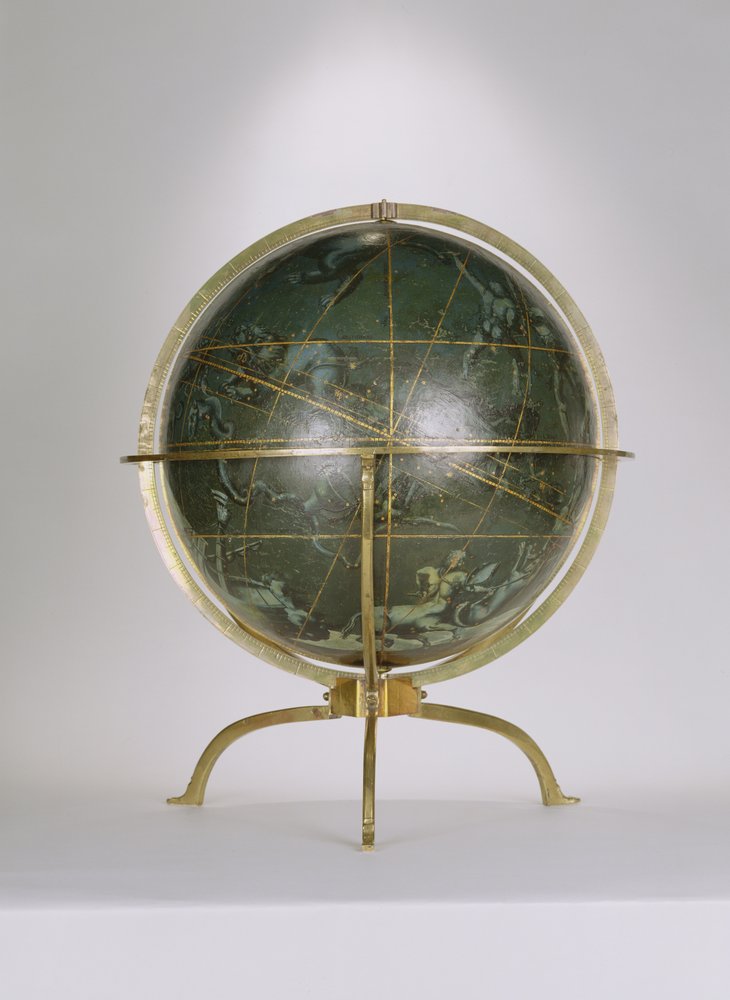 Himmelglobus, én av et par kjent som «Brixen»-globusene, 1522 av Albrecht Dürer