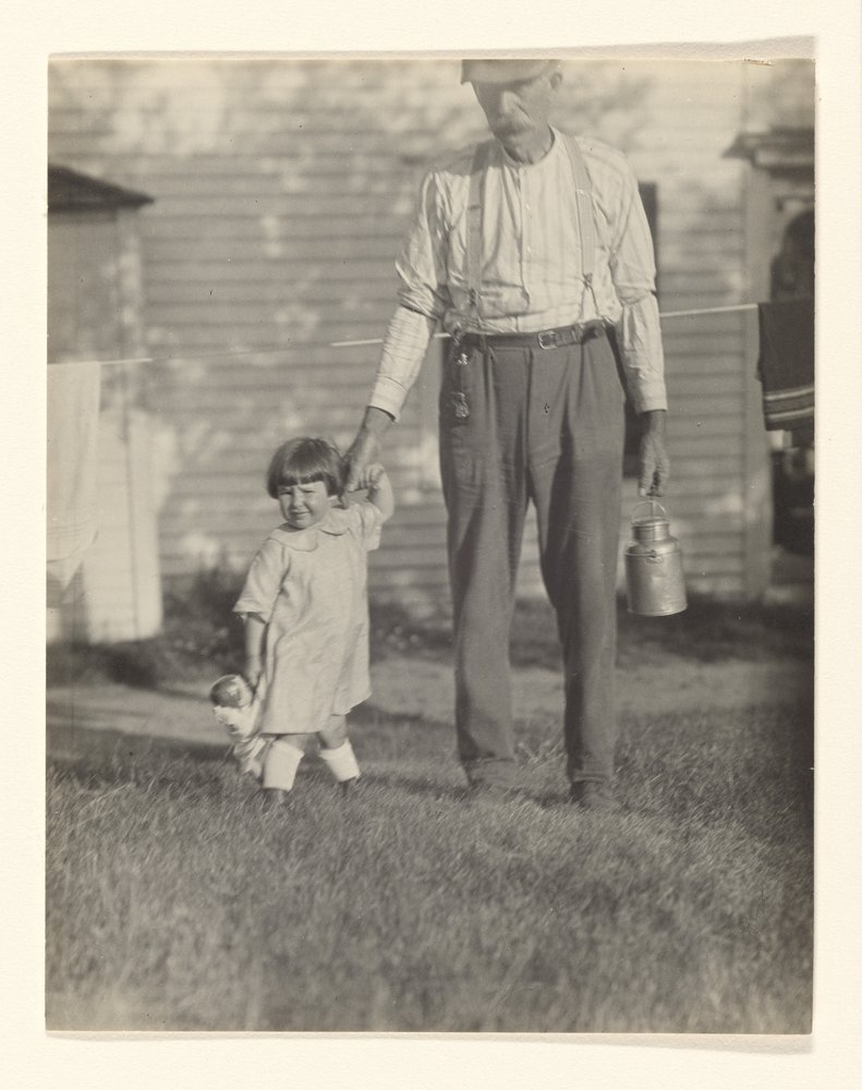 [Yvonne Boursault og Fred Varnum, Lake George] av Alfred Stieglitz