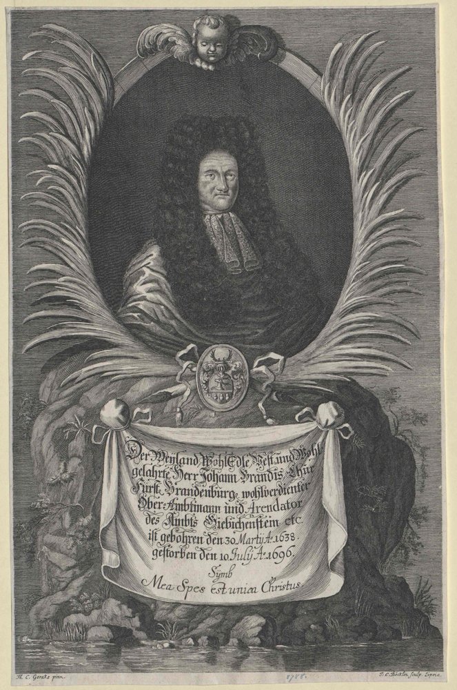 Johann Brandis (trykk) av Artist Unknown