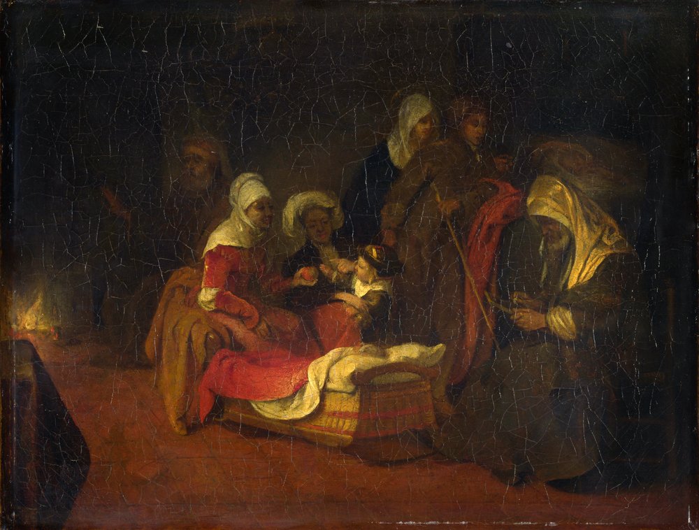 Navngivningen av Johannes Døperen av Barent Fabritius