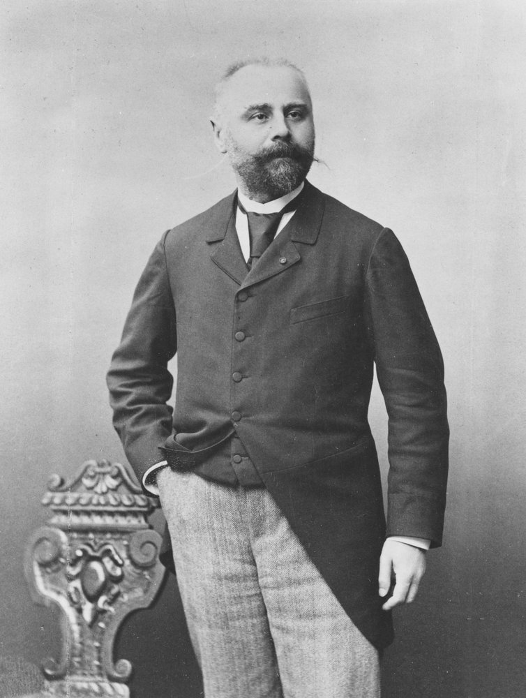 Portrett av Albert Grodet, 1893 av Benque Studio