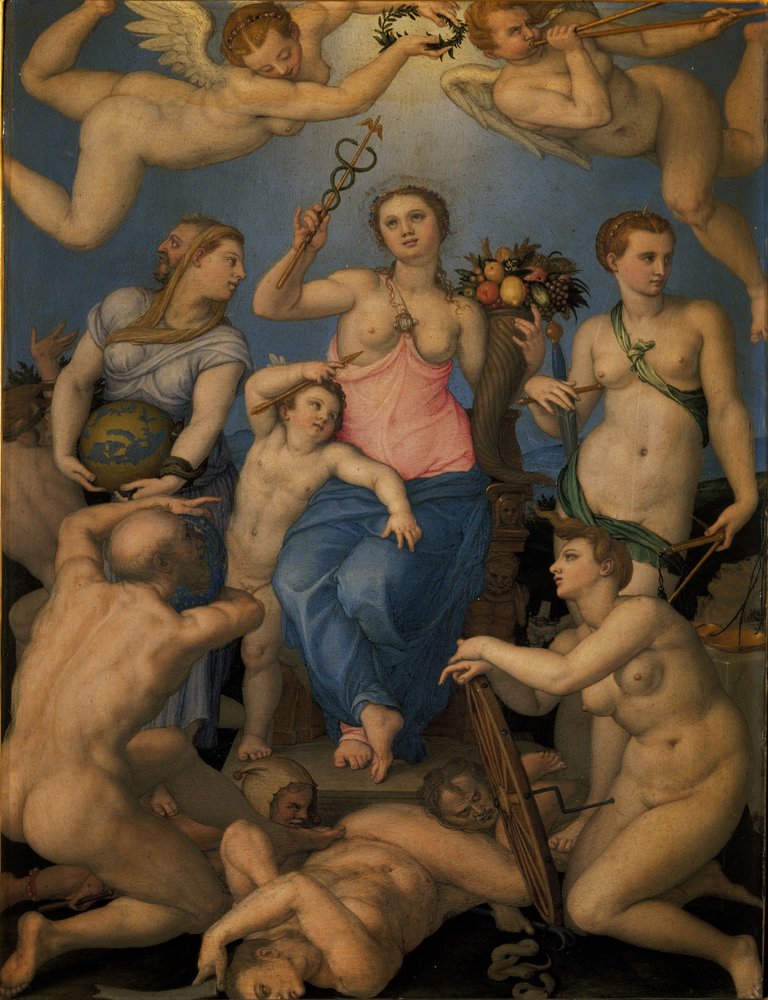 Lykkens allegori av Bronzino