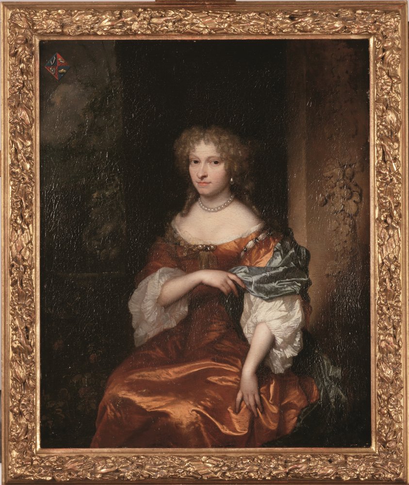 Portrett av Johanna Hulft (1649–1698) av Caspar Netscher