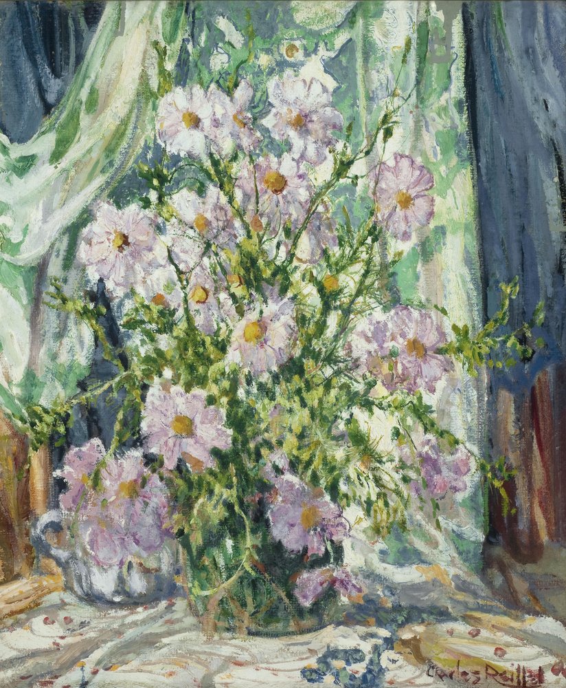 Stilleben med Cosmos, ca. 1931 av Charles P. Reiffel