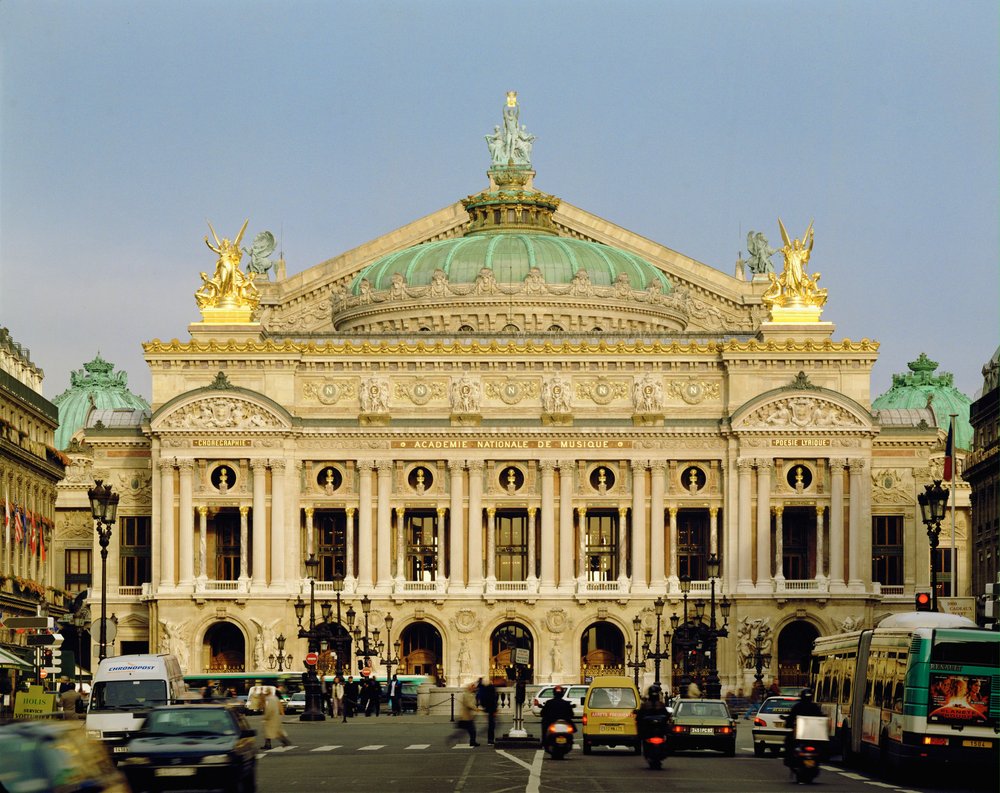 Palais Garnier, operahuset i Paris av Charles Garnier