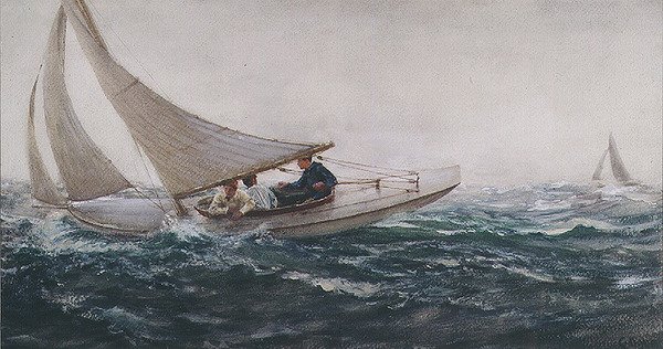 Seilfri av Charles Napier Hemy