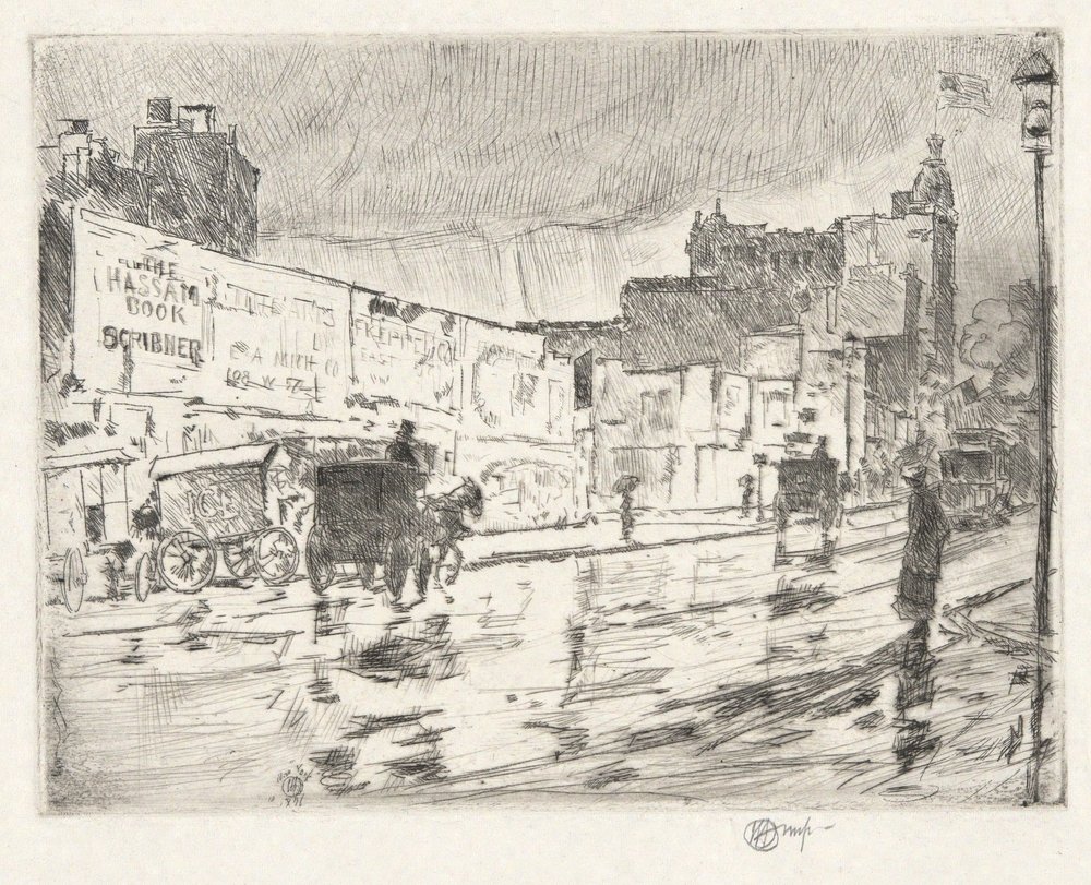 Reklametavler av Childe Hassam