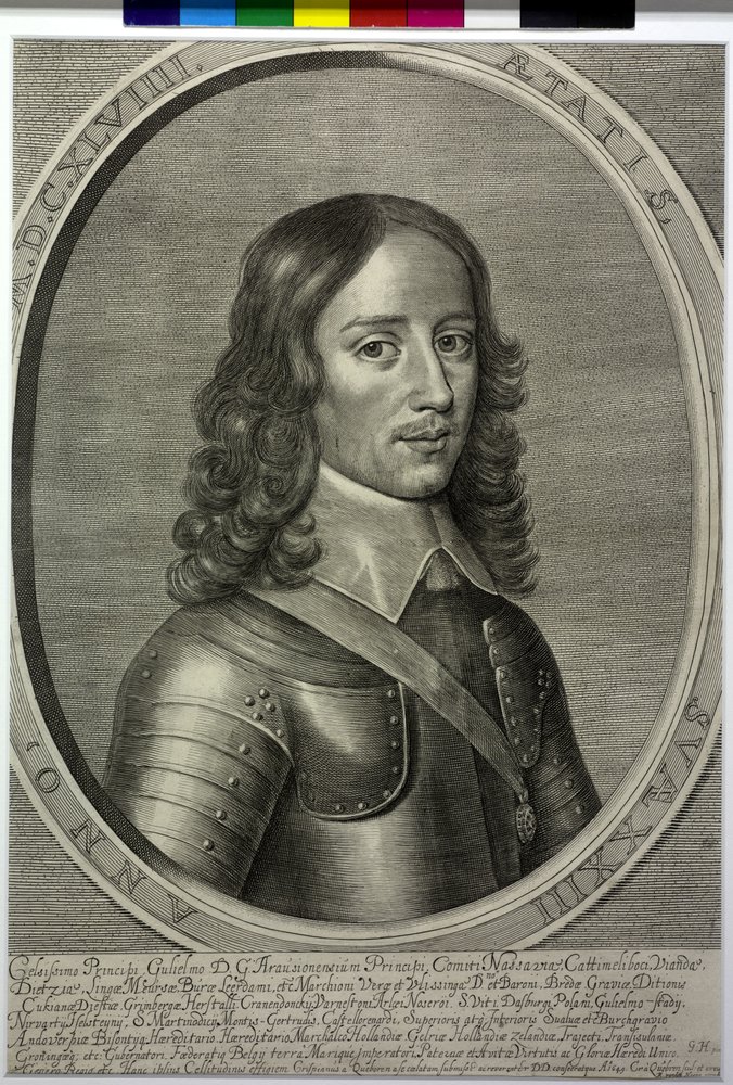 Prins av Oranien, Vilhelm II av Cornelis Visscher