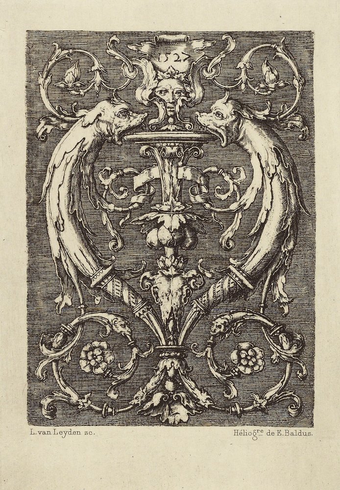 [Design av Lucas van Leyden] av Édouard Baldus
