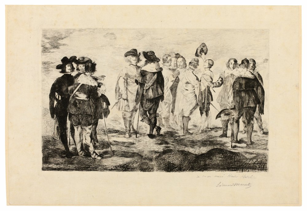 De små kavalerene av Édouard Manet