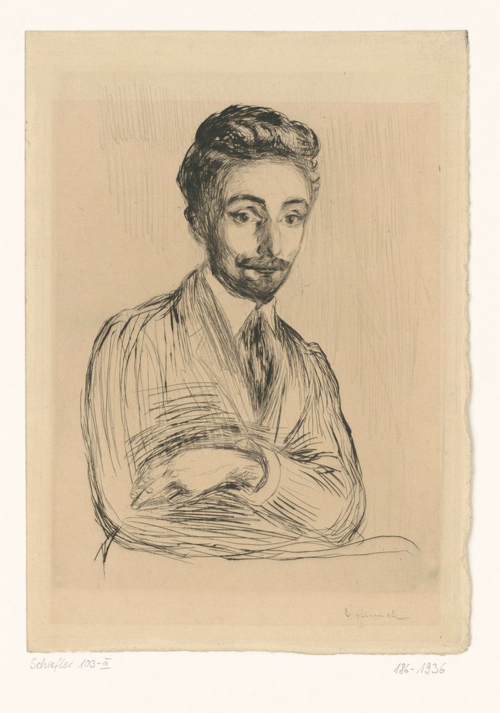 Helge Rode av Edvard Munch