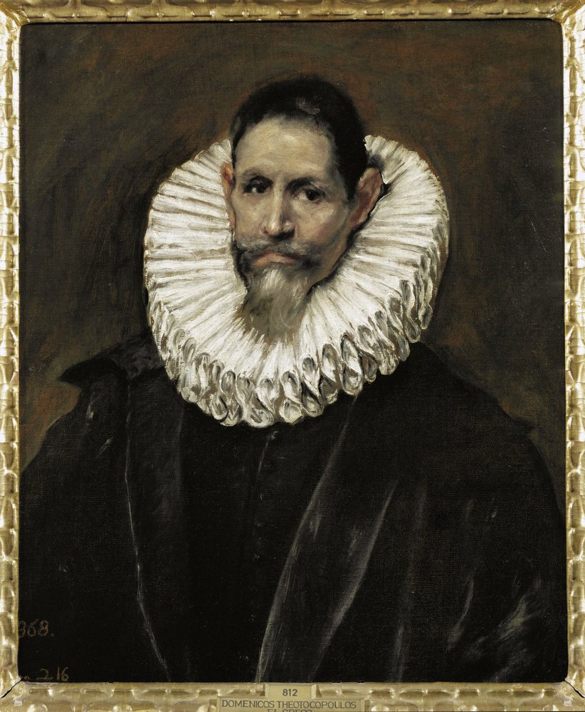 Lisensiaten Jeronimo de Cevallos (maleri på lerret) av El (1541-1614) Greco
