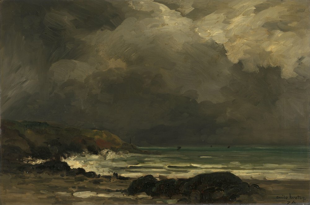 Breakers av Emile Adelard Breton
