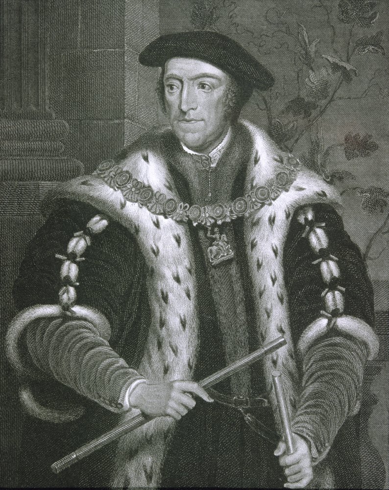 Portrett av Thomas Howard (1473-1554) 3rd Duke of Norfolk, fra 'Lodge's British Portraits', 1823 av English School