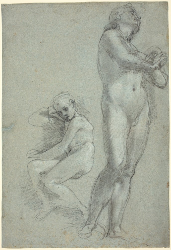 To nakne unge menn [recto] av Federico Barocci