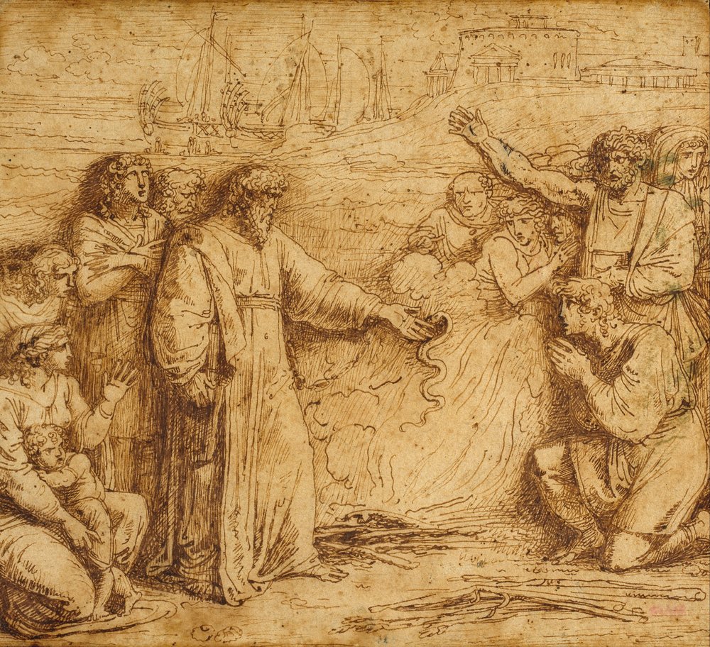 Mirakel av Saint Paul av Felice Giani