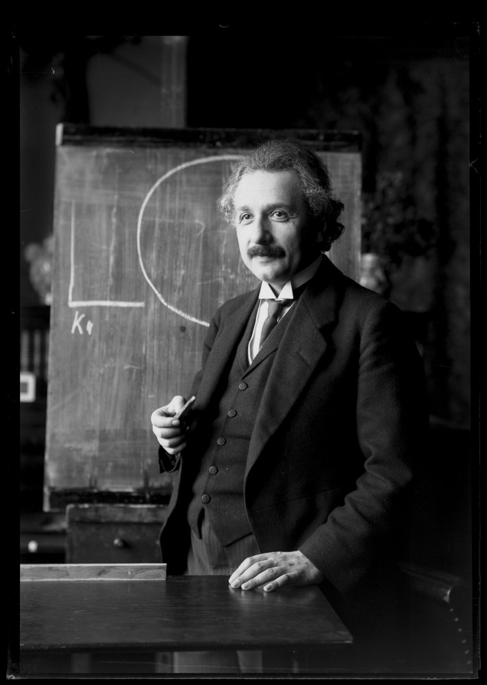 Bilde av Albert Einstein (1879–1955) av Ferdinand Schmutzer