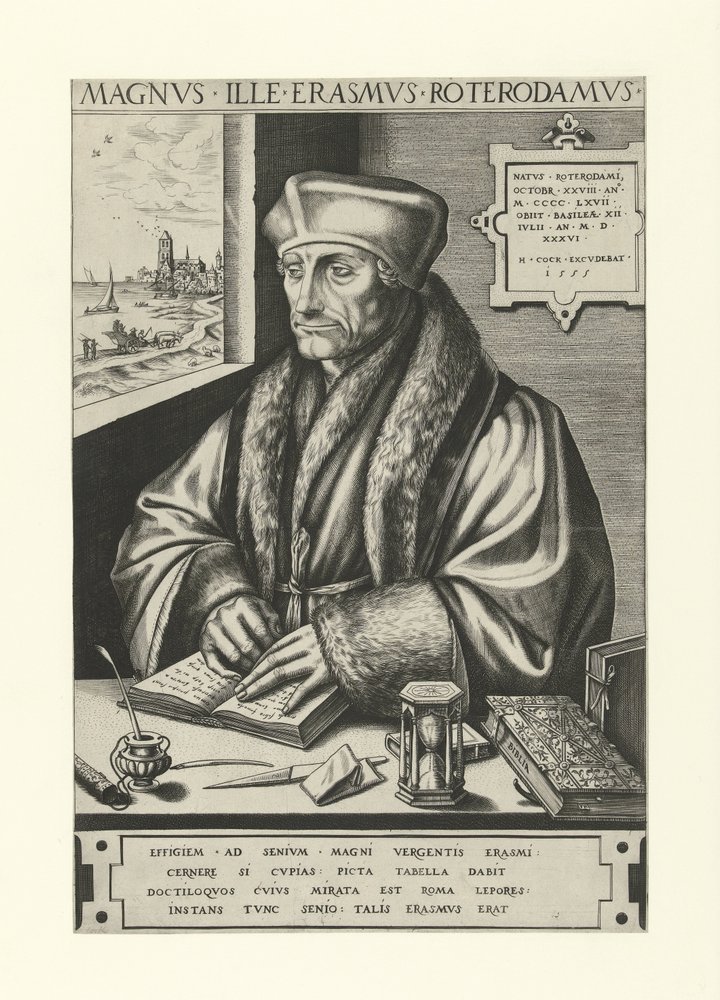 Portrett av Aberforth Erasmus av Frans Huys