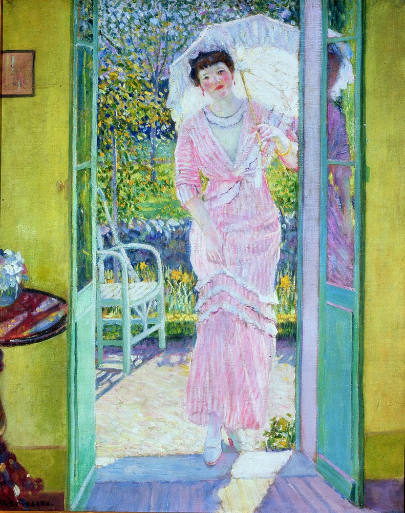 God morgen, ca. 1912–13 (olje på lerret) av Frederick Carl Frieseke