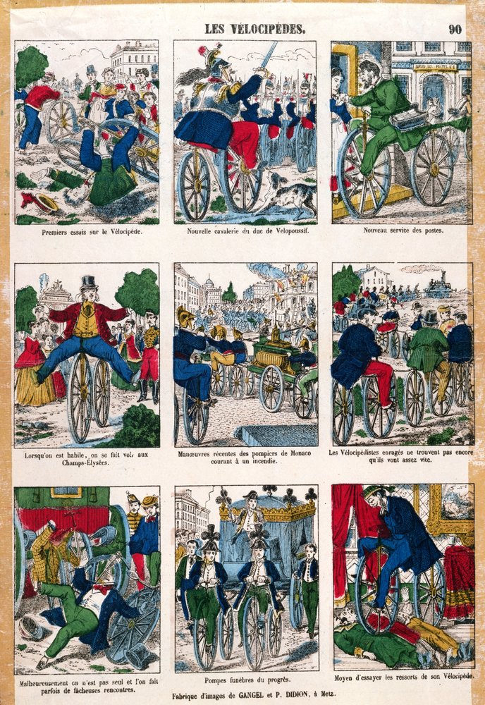 velocipedes av French School