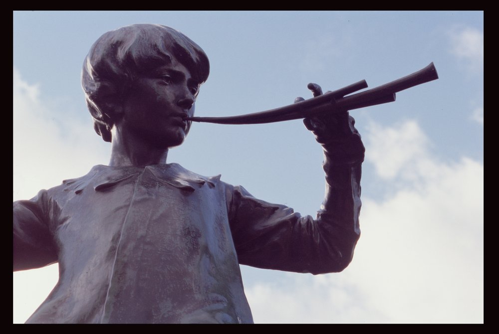 Peter Pan-statue, 1912 (bronse) (detalj) av George James Frampton