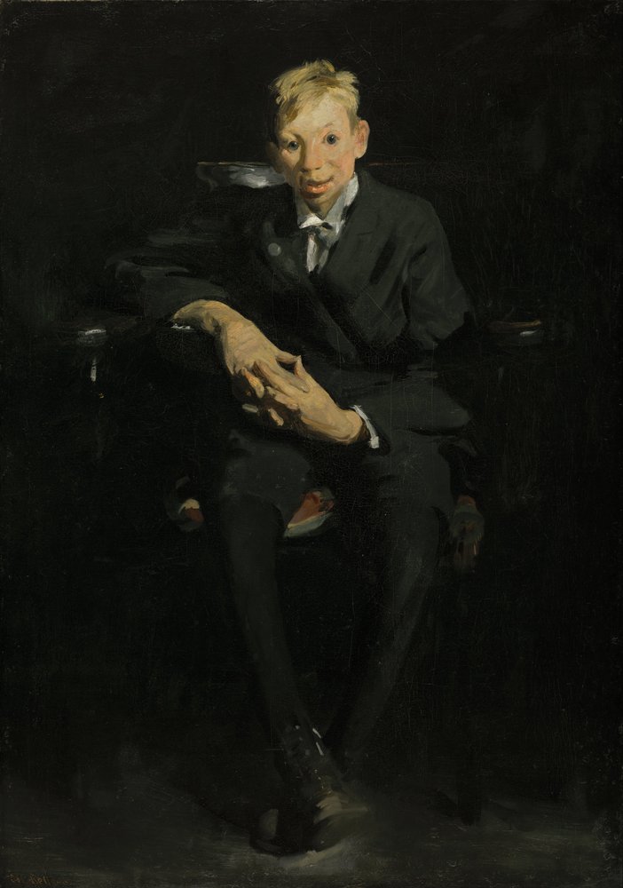 Frankie, orgelugutten av George Bellows