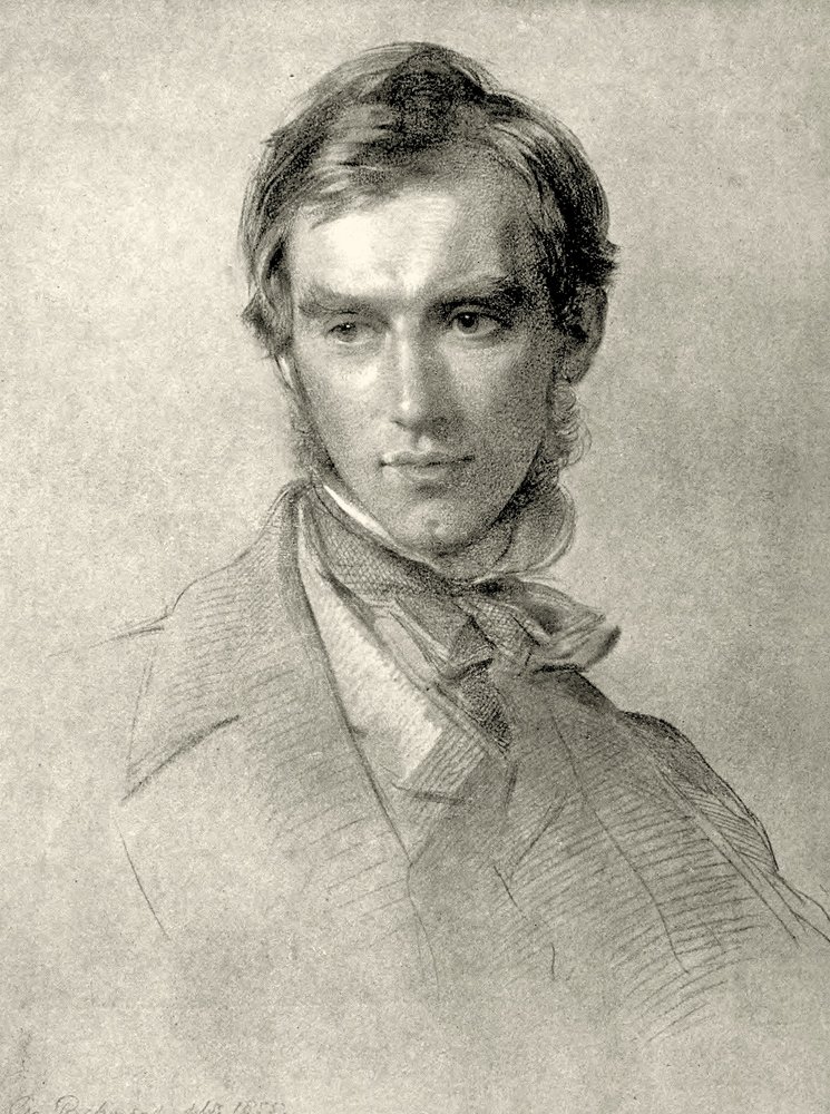 Portrett av Sir Joseph Dalton Hooker. 1855 (grafitt på papir) av George Richmond
