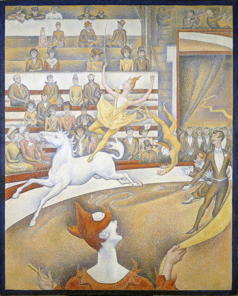 Sirkuset av Georges Seurat
