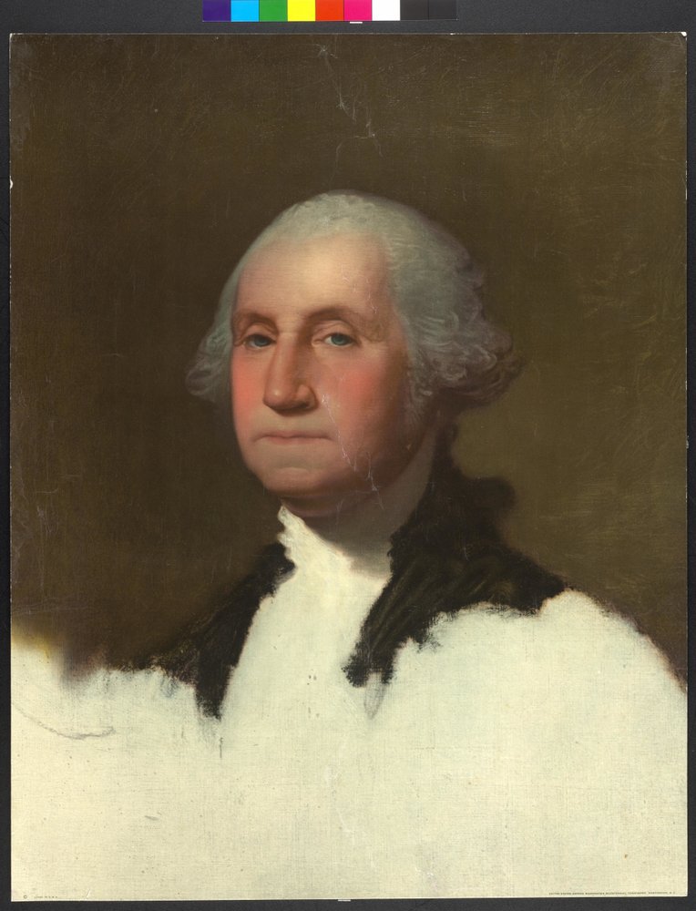Georg Washington av Gilbert (after) Stuart