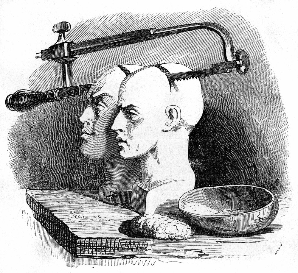 Illustrasjon til «Gullivers reiser» skrevet av Jonathan Swift av Grandville (1803-47)