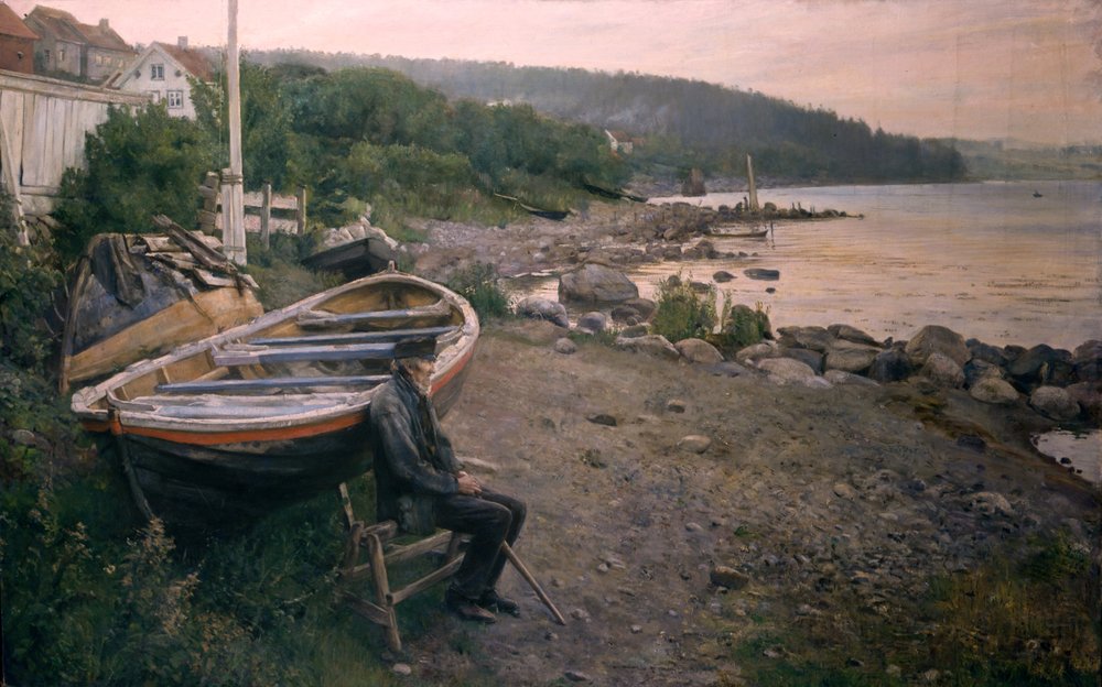 From Åsgårdstrand av Hans Olaf Heyerdahl