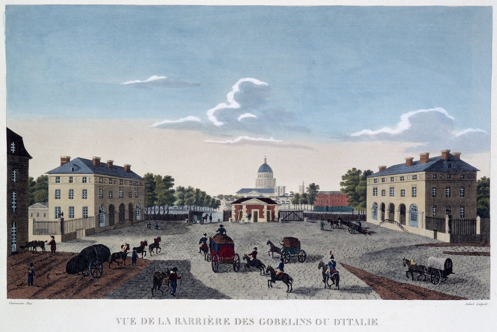 Utsikt over Barrière des Gobelins ou d