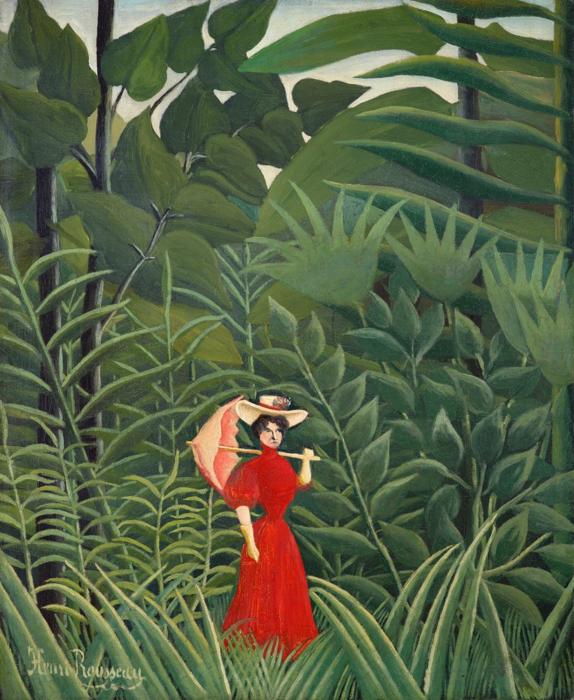 Henri Rousseau Flamingoene