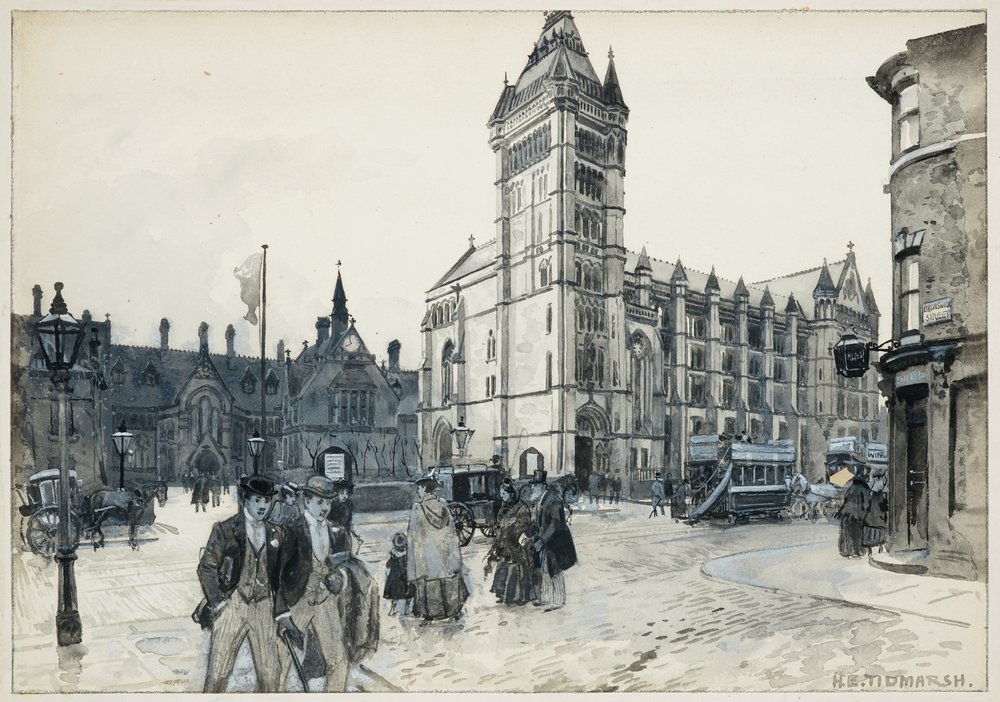 Owen's College og museet av Henry Edward Tidmarsh