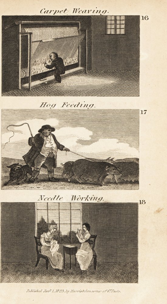 Handler i Regency England av Isaac Taylor
