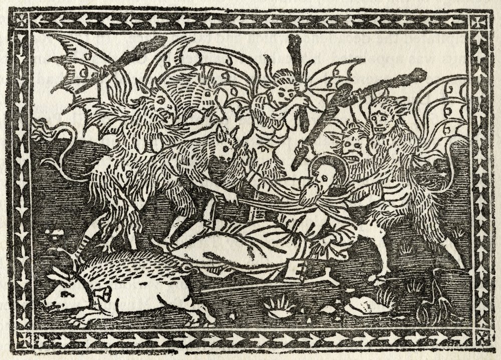 The Bastinading of St. Anthony, fra 